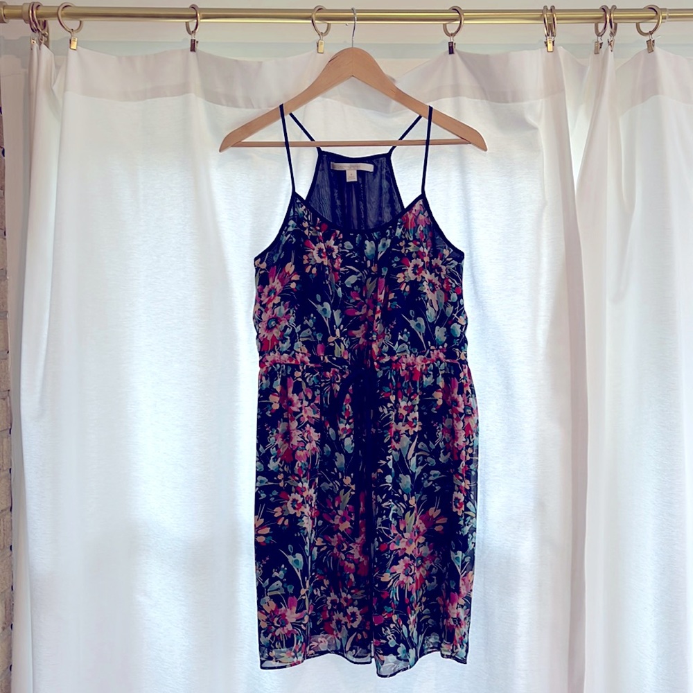 short floral dress